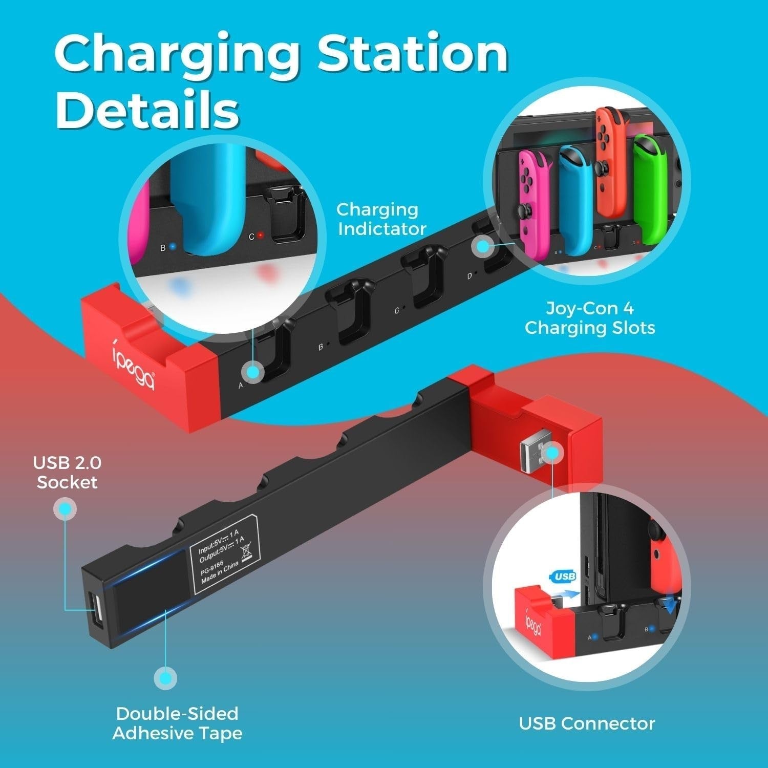 Switch Joy-con️ Charging Dock - for Nintendo Switch - BRAND NEW