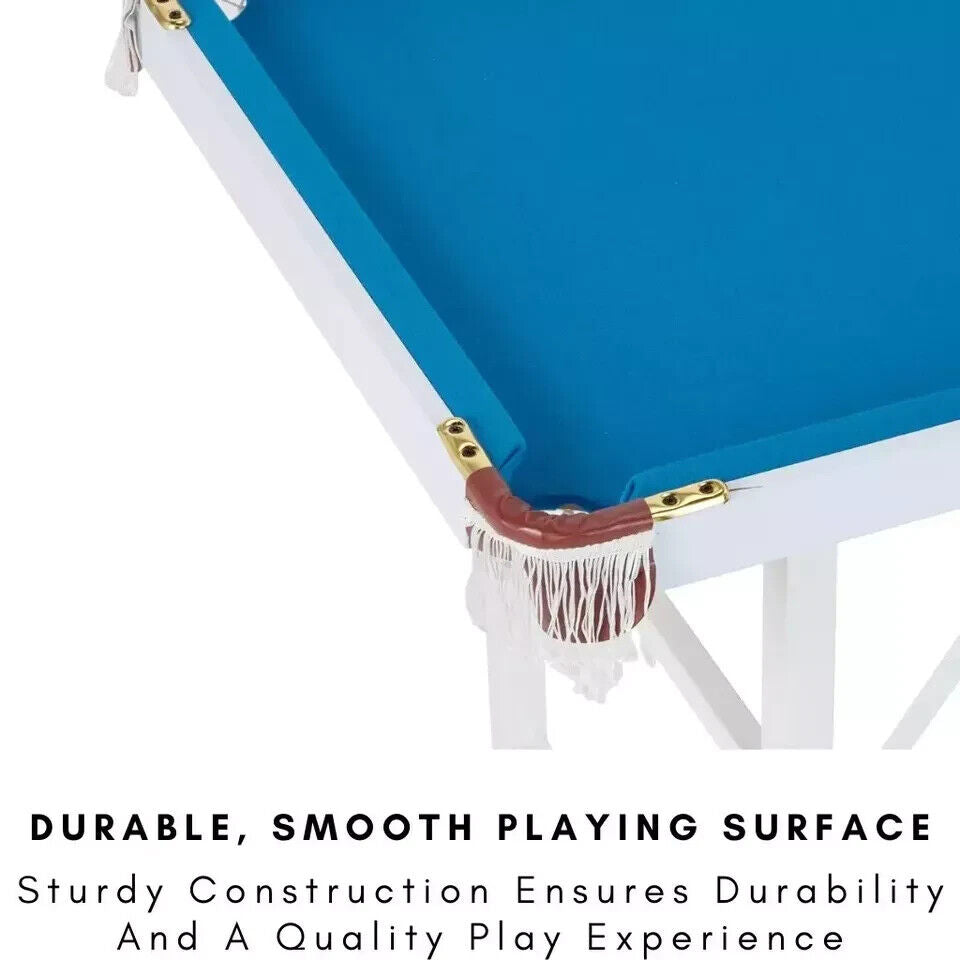 120cm Billiard Table Set Table Pool Compact Table Foldable Game Billiards