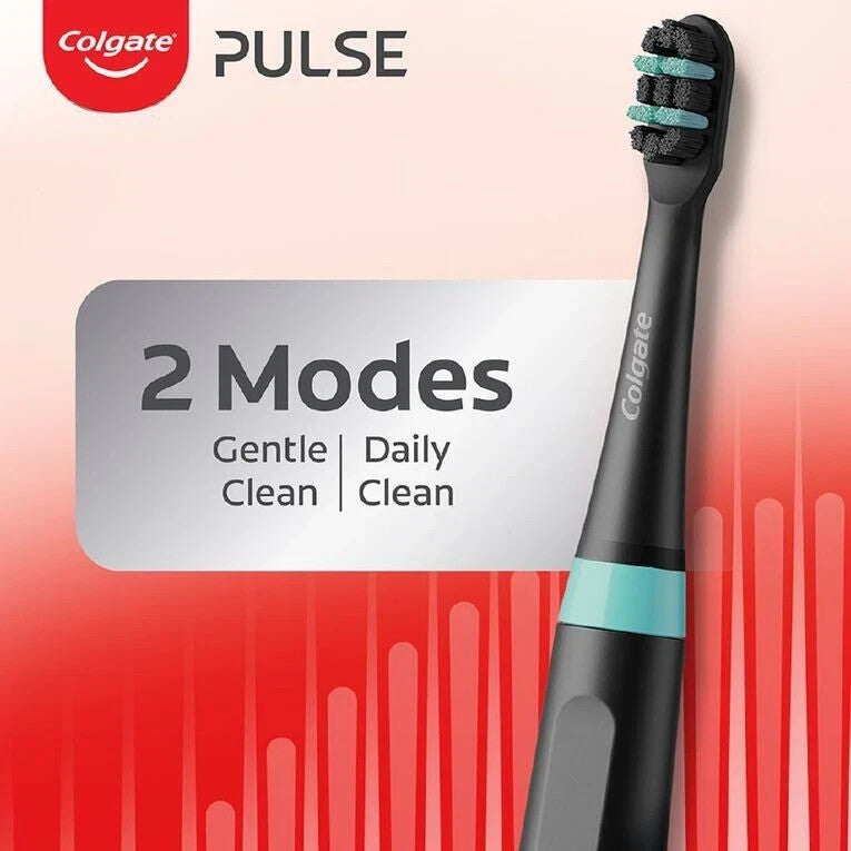 Colgate Pulse Essential Deep Clean USB Electric Toothbrush Black