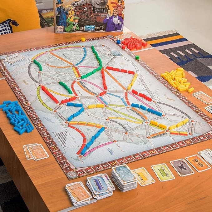 Ticket To Ride Original Board Game USA, Days Of Wonder Alan R Moon