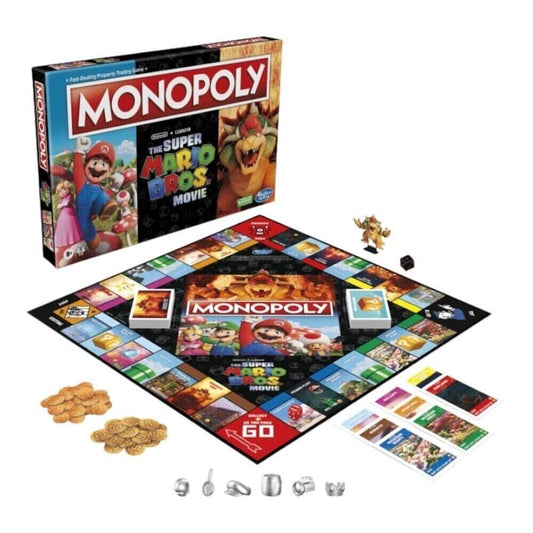 Monopoly The Super Mario Bros Movie Edition Board Game