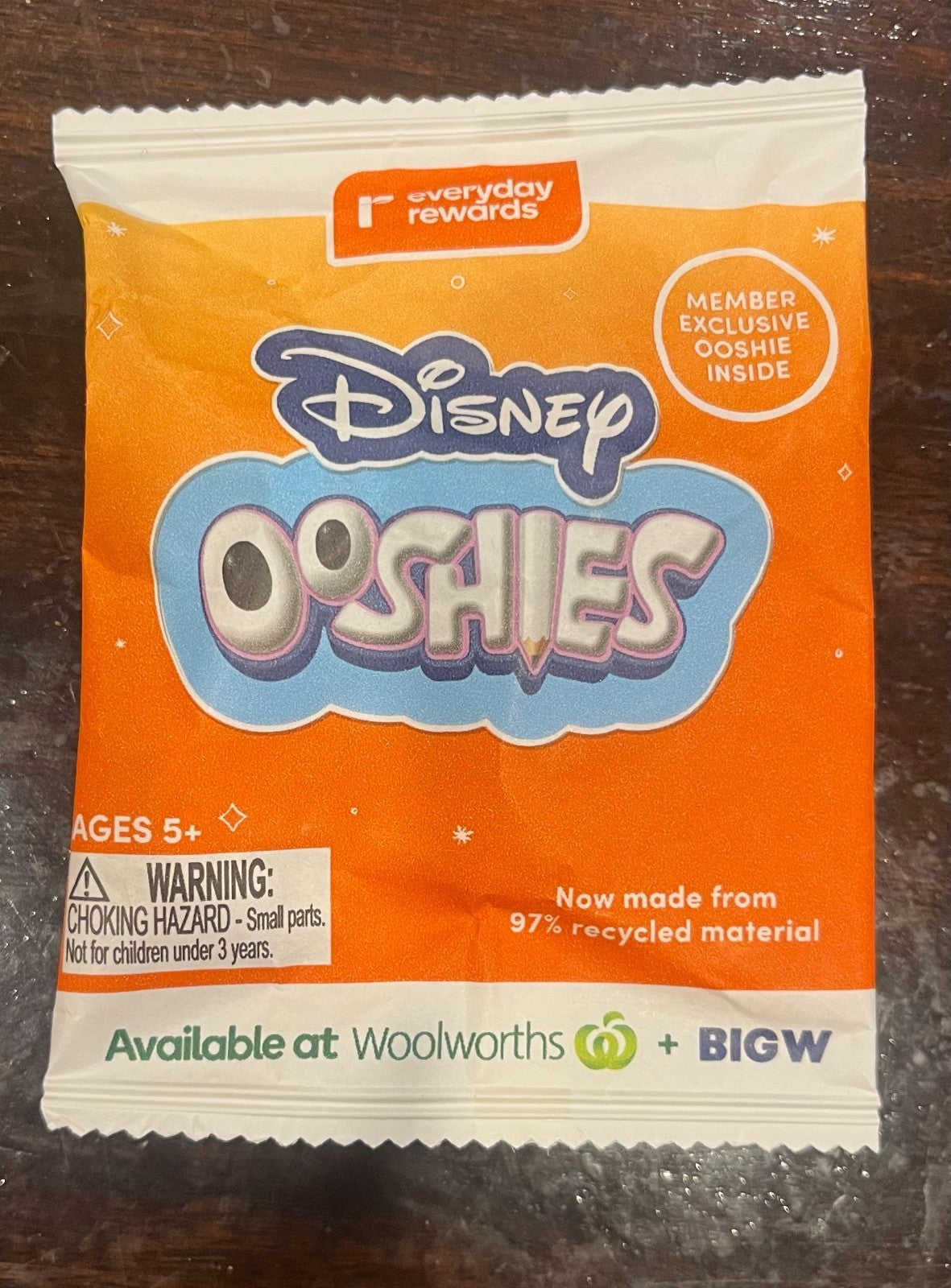2026 Woolworths Disney Ooshies Platinum Buzz Lightyear Sealed Member Exclusive
