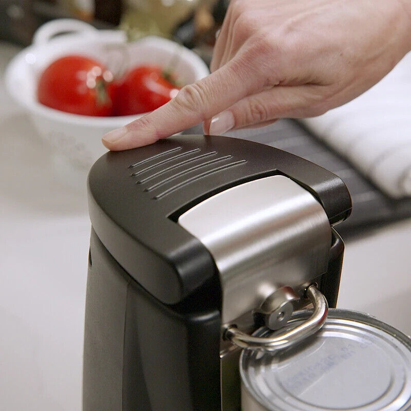 Safety Can Express Electric Automatic Smooth Edge Can Opener As Seen on TV