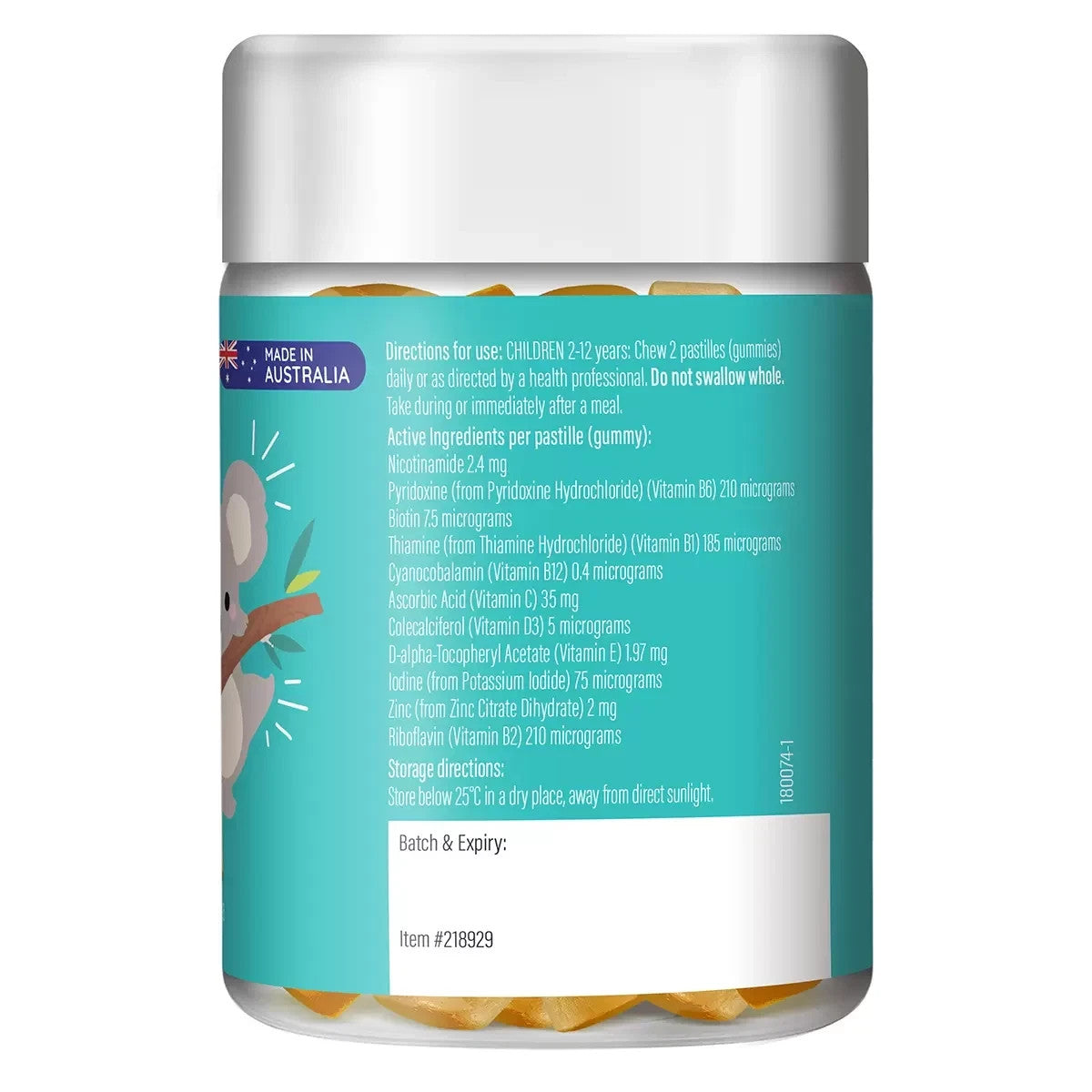 Life Botanics Kids Multi Vitamin Gummies 90 Pack