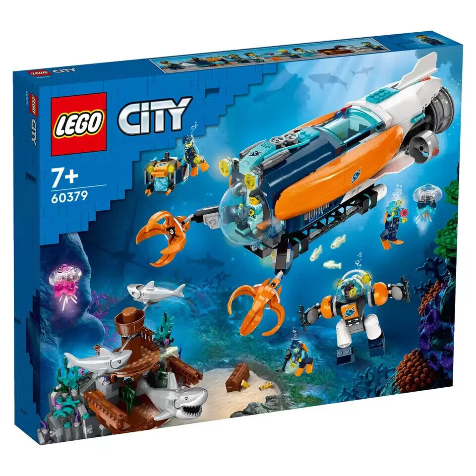 LEGO 60379 City Deep-Sea Explorer Submarine Brand New Sealed