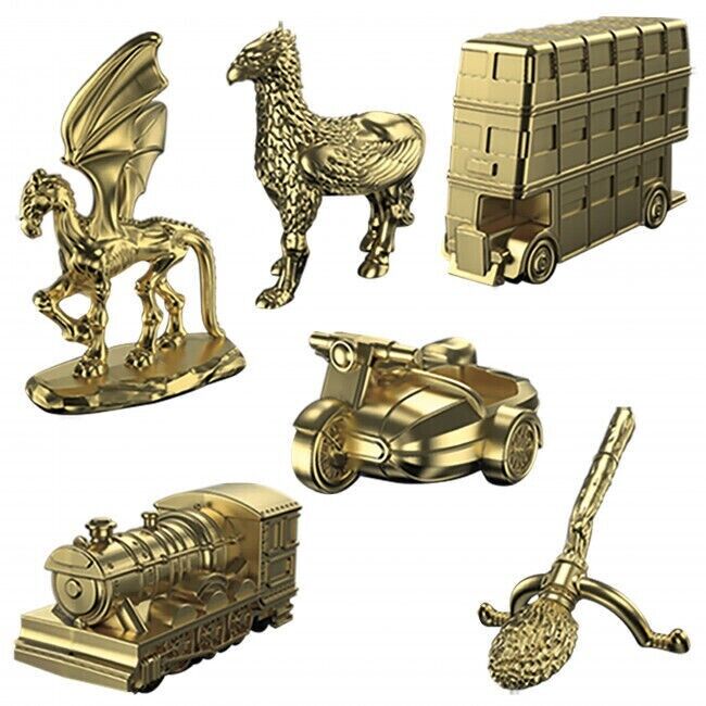 Monopoly Harry Potter Board Game A Magical Adventure At Hogwarts Hasbro