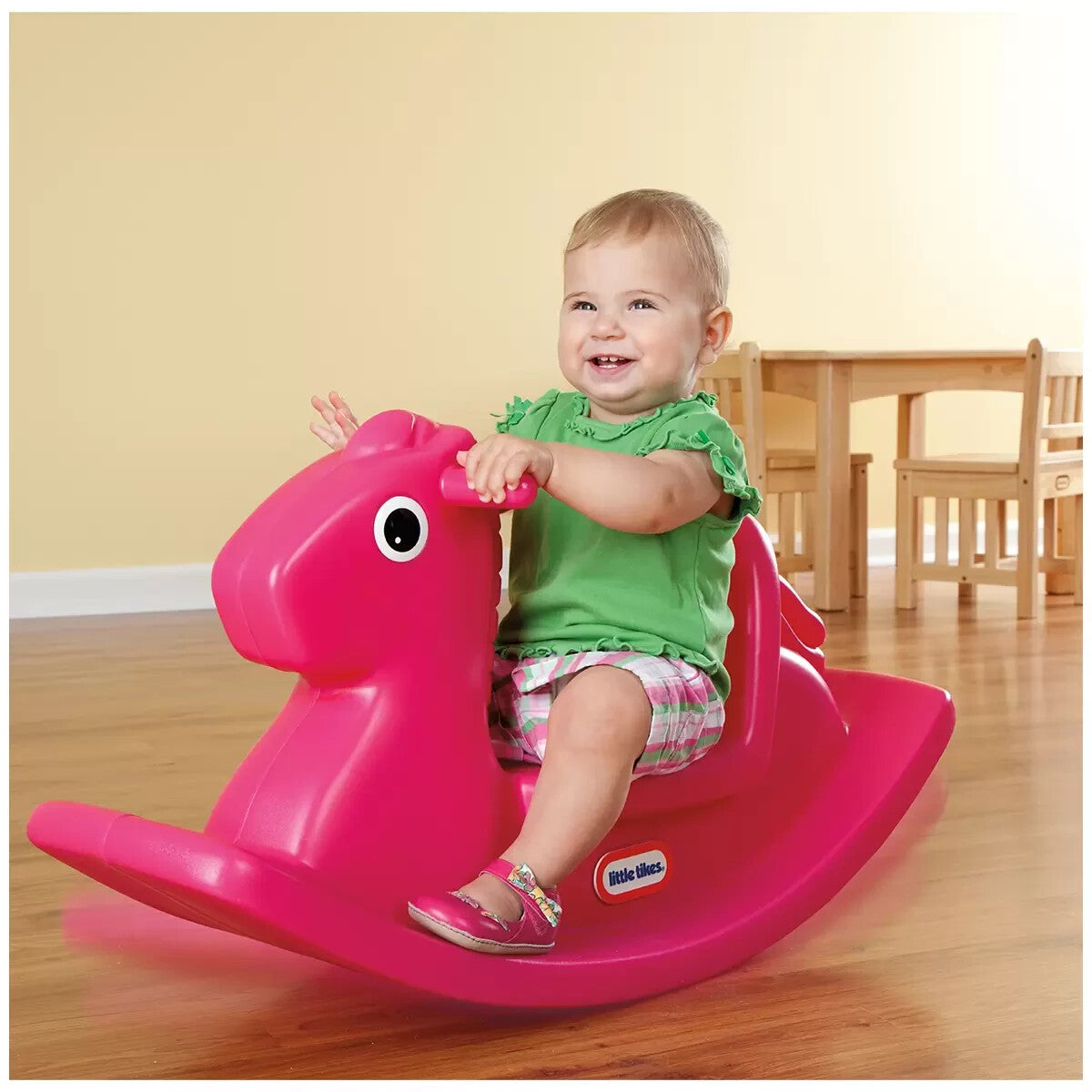 Little Tikes® Rocking Horse Magenta Toddler Ride-On Kids Toys 1-3 Years USA Made