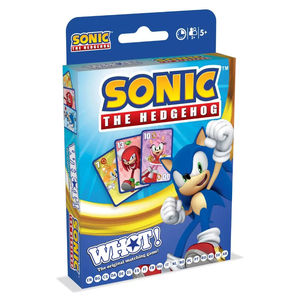 Sonic the Hedgehog WHOT! Card Game NEW
