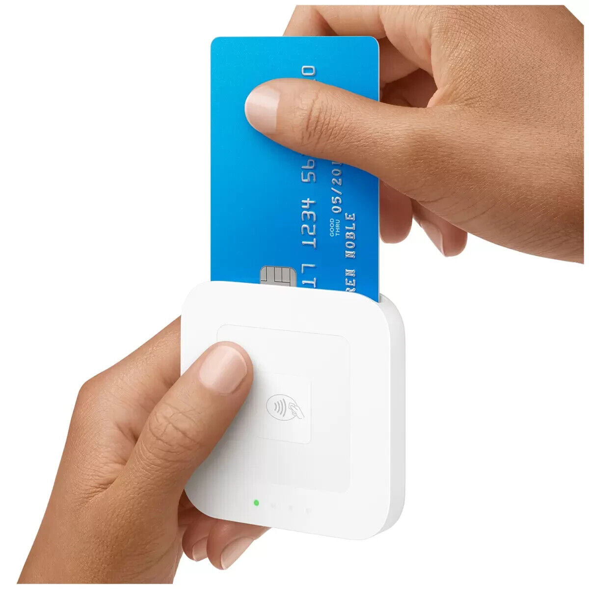 Square Reader And Dock Card Scanner Swipe Chip Credit Debit Payment Portable 