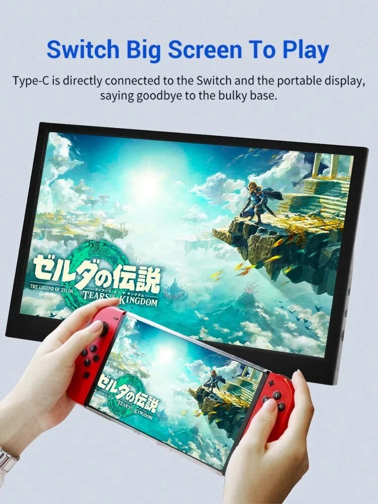 11.6 inch Portable monitor 1366X768 LCD display gaming monitor Laptop PS4 PS5