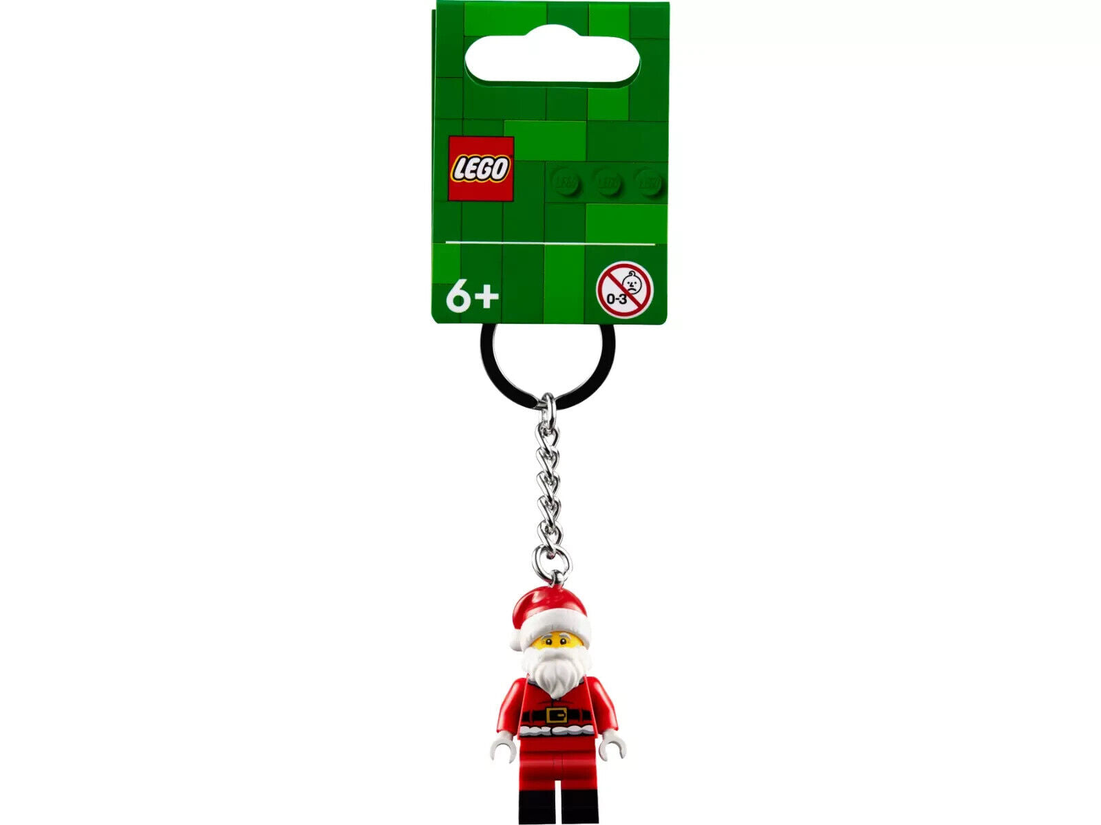 LEGO 854201 Santa Clause Minifigure Keyring Christmas Xmas Stocking Keychain