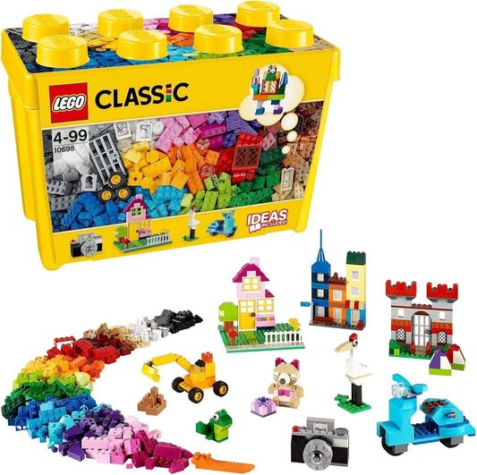 LEGO 10698 Classic Large Creative Brick Storage Box Set Colourful Building Toy