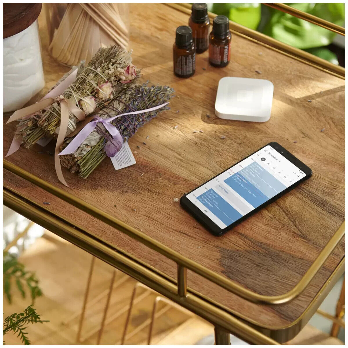 Square Reader And Dock Card Scanner Swipe Chip Credit Debit Payment Portable 