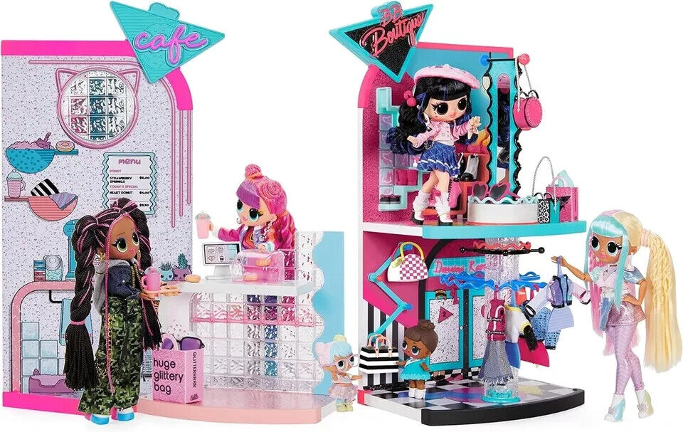 L.O.L. Mall of Surprises 50+ Surprises 2 Floors LOL Doll Play Shopping Center