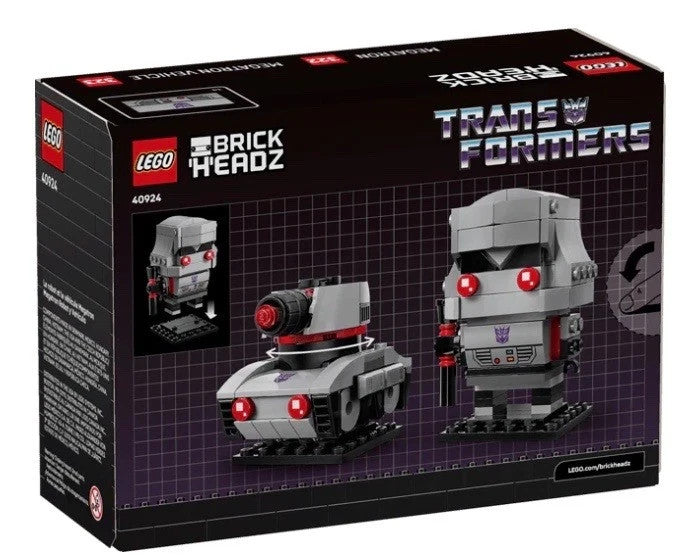 Lego 40924 Megatron Robot & Vehicle - Brickheadz - BNISB New - AU Seller