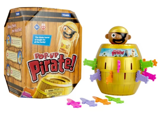 TOMY Pop-Up Pirate Game For Kids