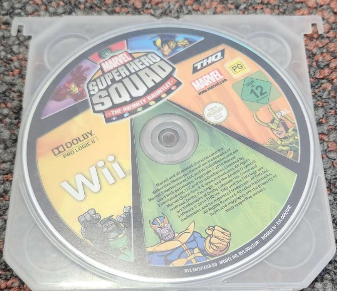 Marvel Super Hero Squad The Infinity Gauntlet Wii Disc Only