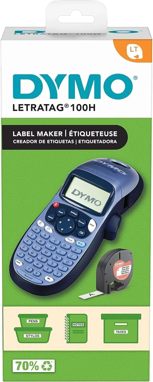 Brand New Dymo LetraTag LT-100H Handheld Label Maker for Home or Office