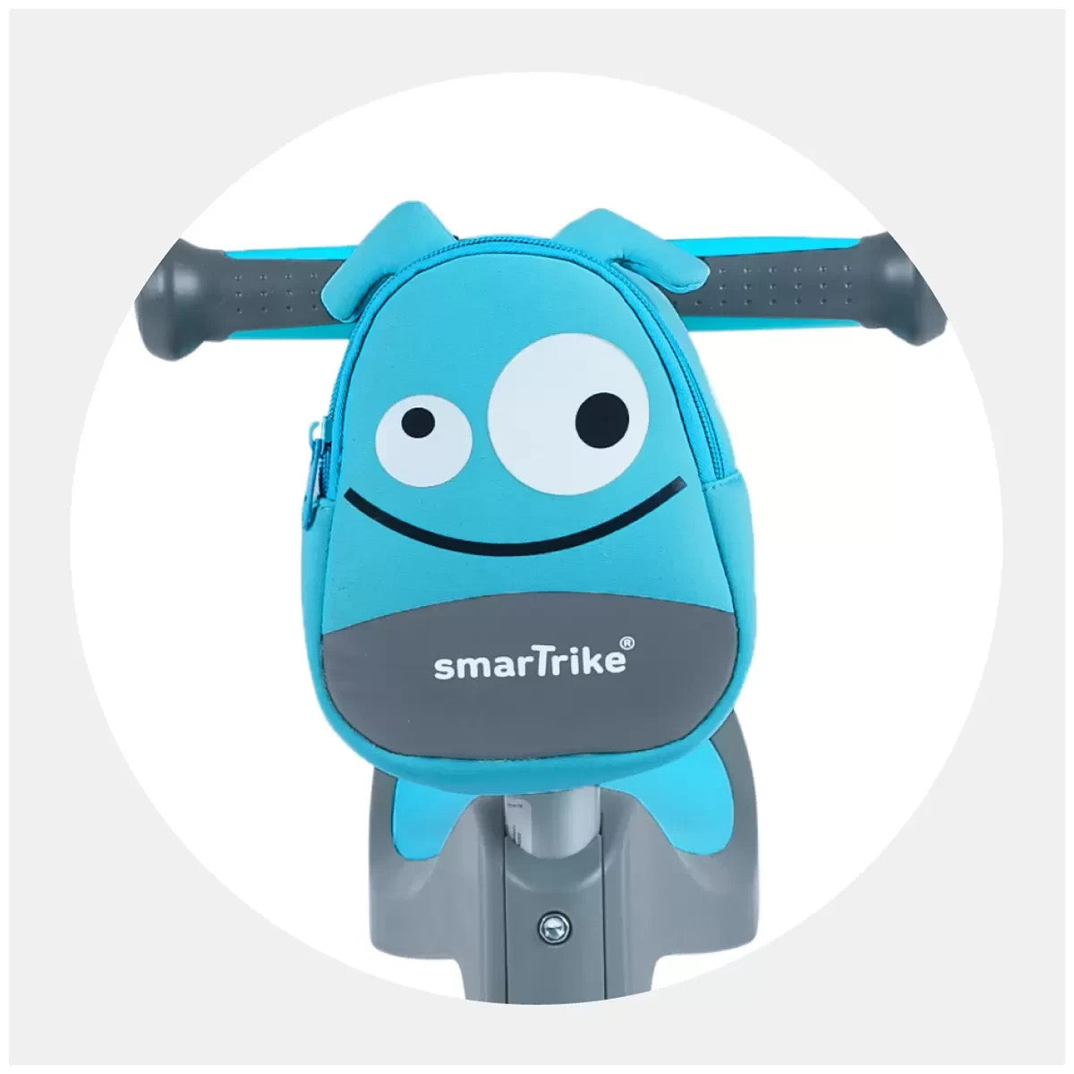 Blue SmarTrike 3-in-1 T1 Toddler Kids Scooter Light-up Wheels Seat BAG 1-5 Years