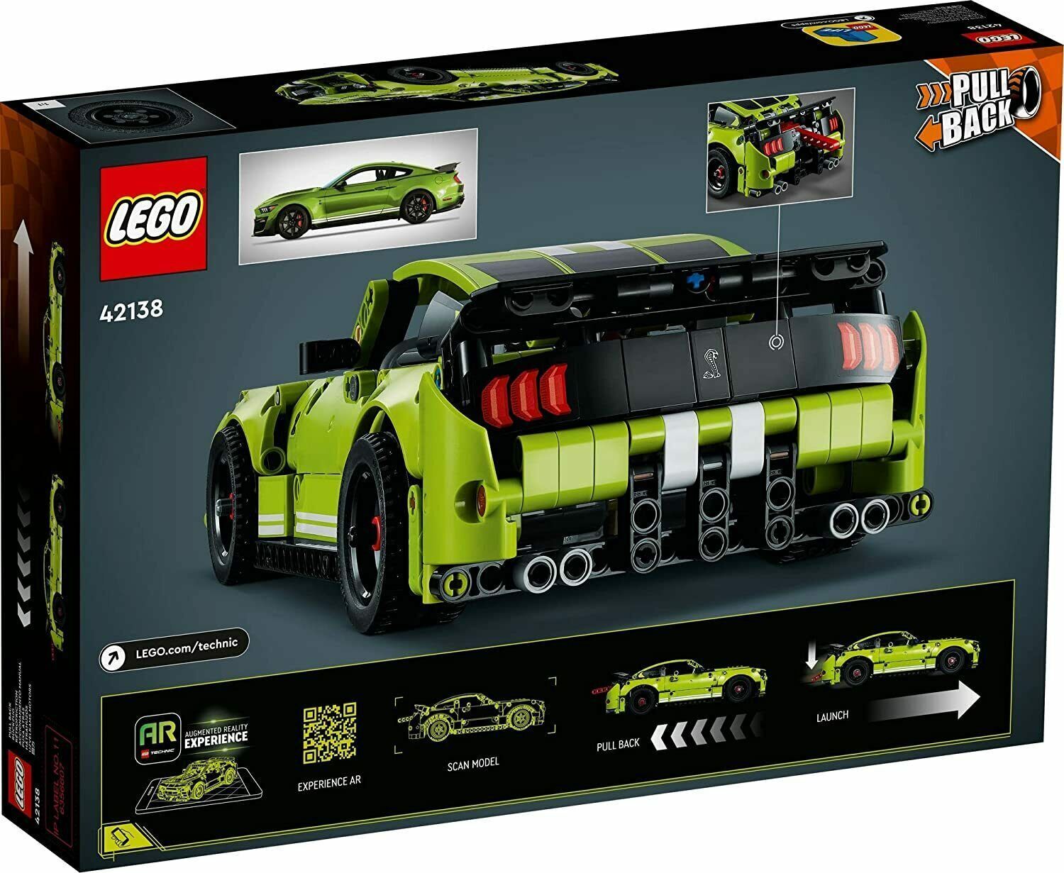 LEGO 42138 Technic Ford Mustang Shelby GT500 - BRAND NEW SEALED