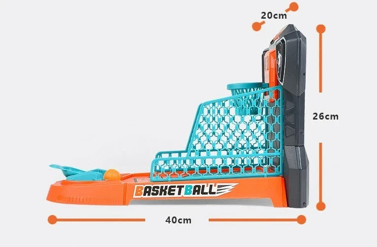 Shoot-A-Basket Mini Table Top Basketball Game with Lights Sounds and Score Toy