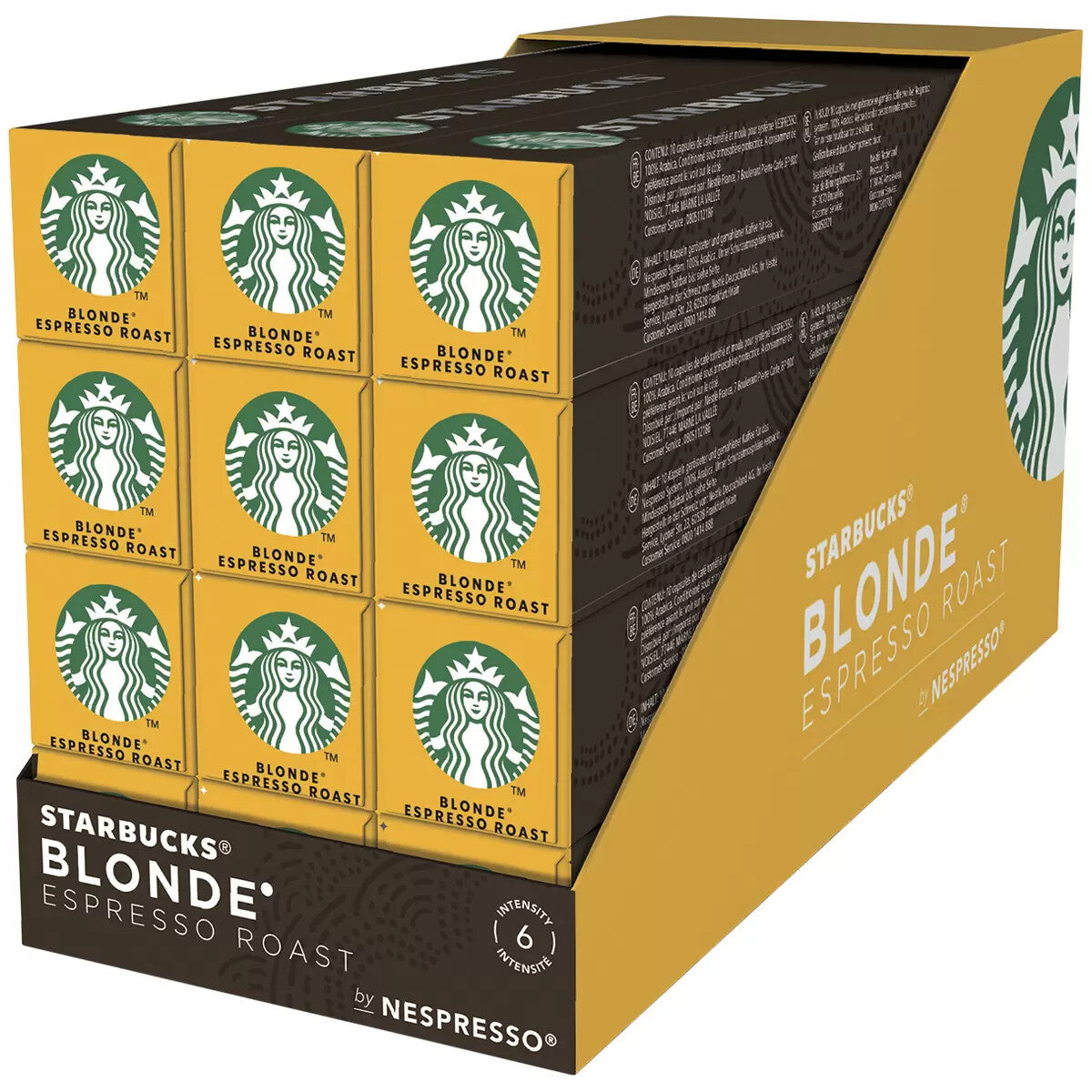 120x Starbucks Multipack Medium Roast Dark Expresso Coffee Pods Capsules