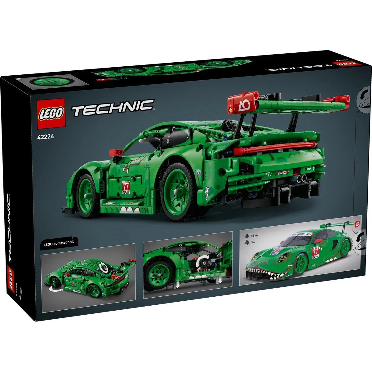 LEGO Technic 42224 Porsche 911 GT3 R REXY AO Racing Car 1313 PCS New Sealed