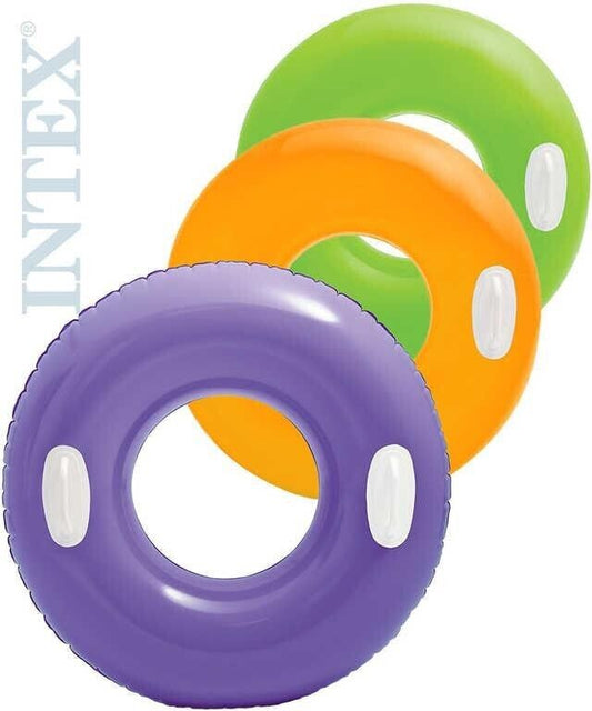 1x Intex Swim Ring Pool 76cm, 30" 59258NP Brand New Assorted Colour
