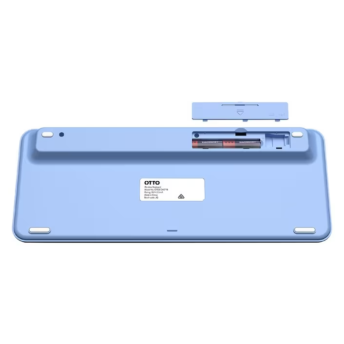 Otto Geometric Compact Wireless Keyboard Windows PC MAC OS Android IOS