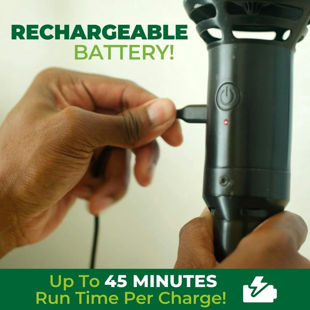 Aero Blast Broom AS SEEN ON TV Cordless BLOWER BROOM Cleaning RECHARGEABLE Too