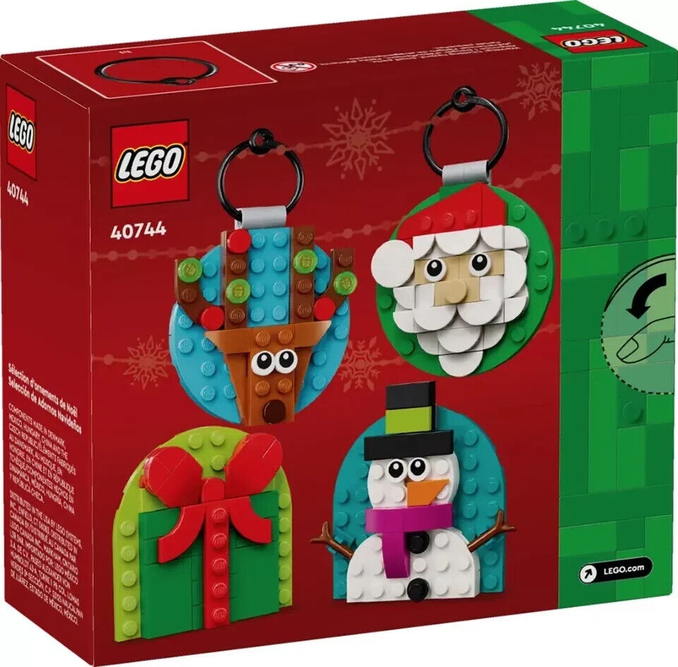 LEGO 40744 Christmas Ornament Selection - New Sealed - AU