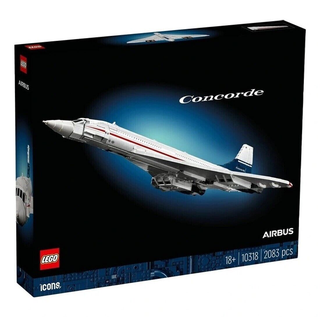 LEGO Icons 10318 Airbus Concorde Brand New And Sealed