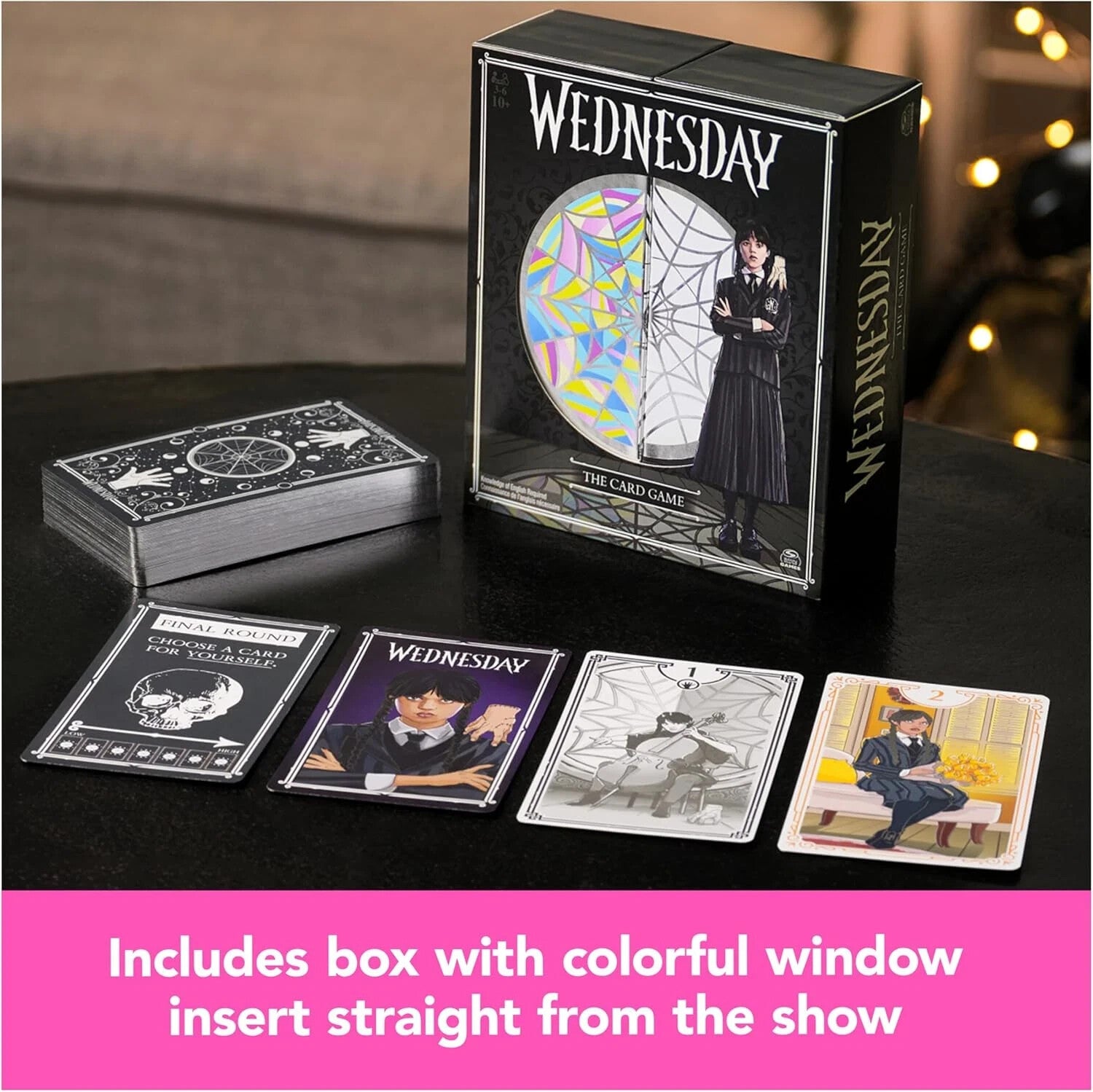 Spin Master Games – Wednesday The Card Game NEW