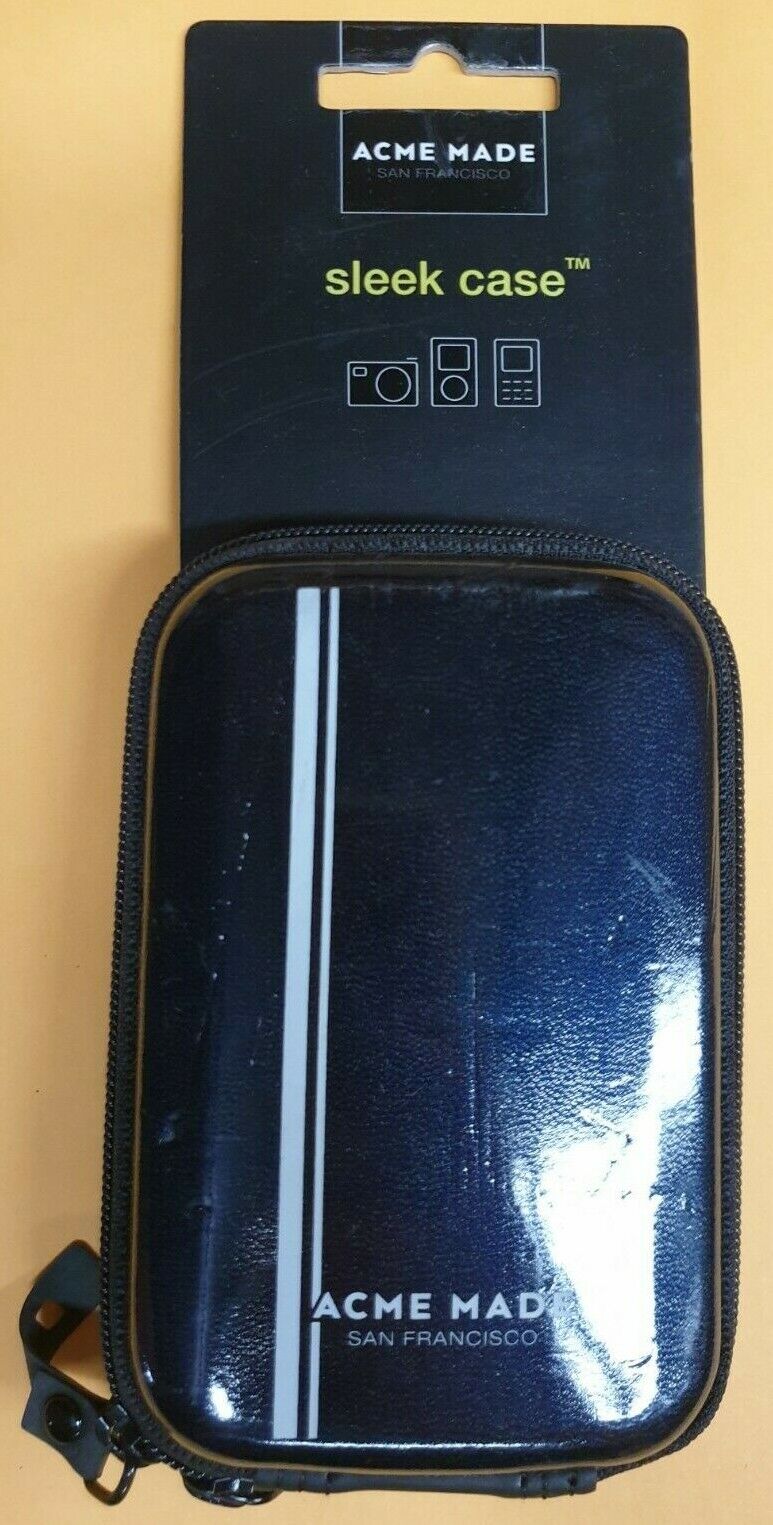 Acme Made Smart Little Pouch,Sleek Case Dual Zip for Most Compact Digital Camera