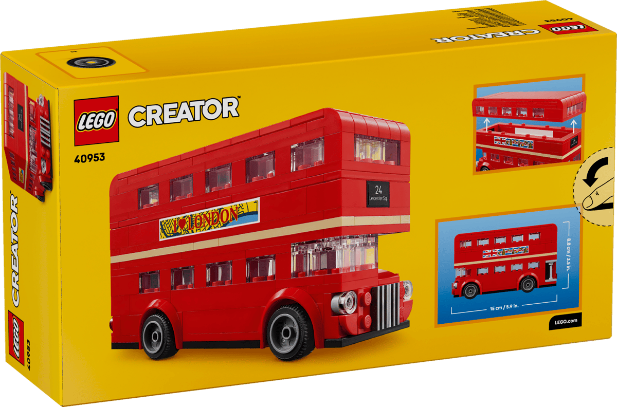 Lego Creator Exclusive 40953 New London Bus Brand New