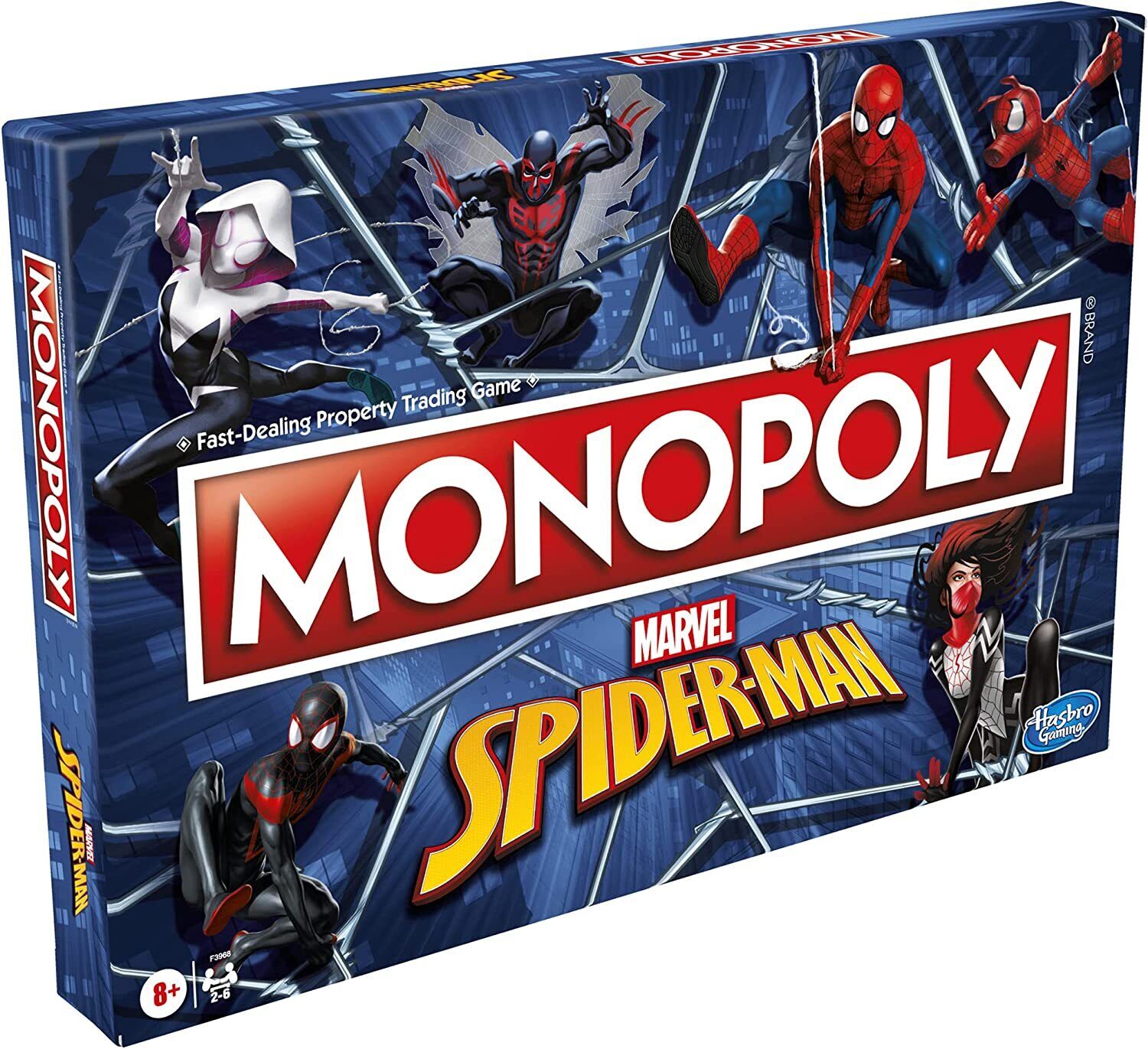 Monopoly Marvel Spider-Man Edition Board Game Brand New