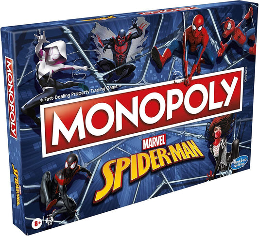 Monopoly Marvel Spider-Man Edition Board Game Brand New