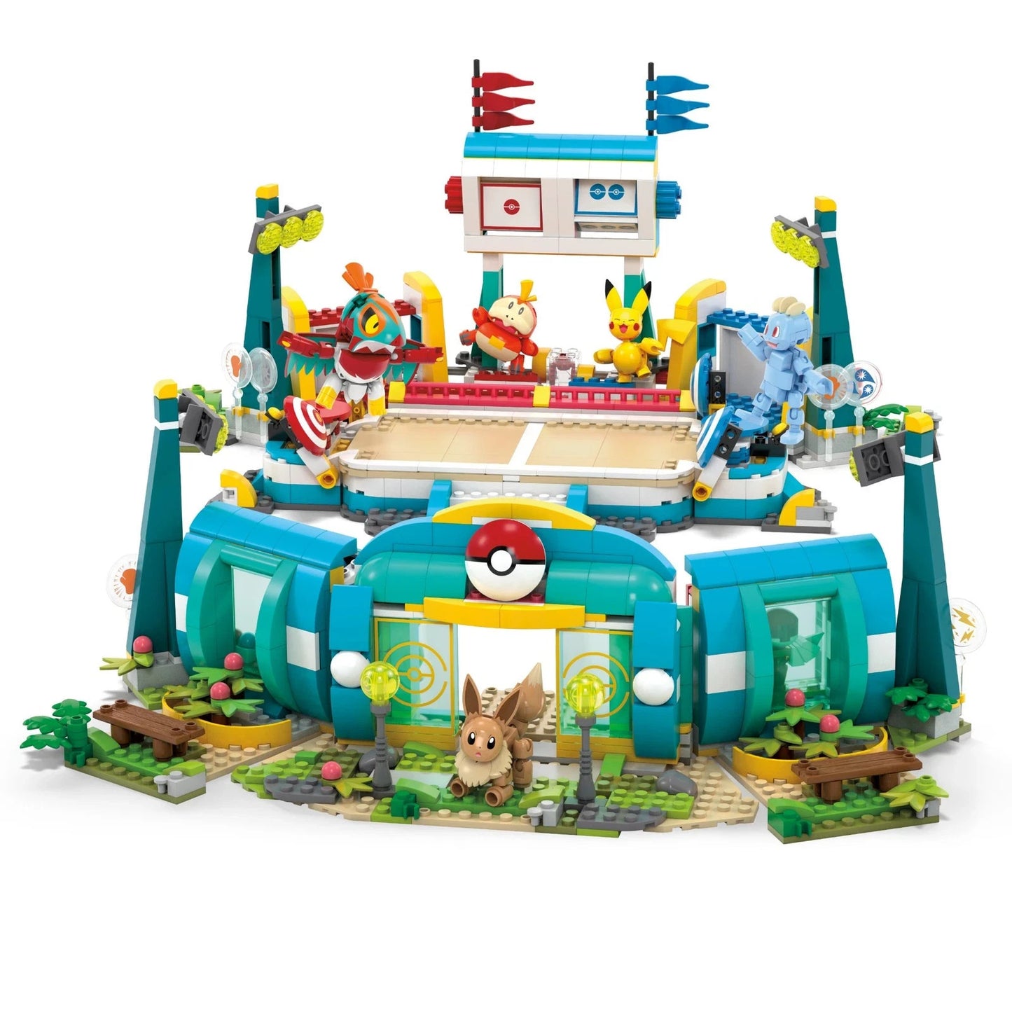 MEGA Construx Pokémon Training Stadium Building Toy Kit
