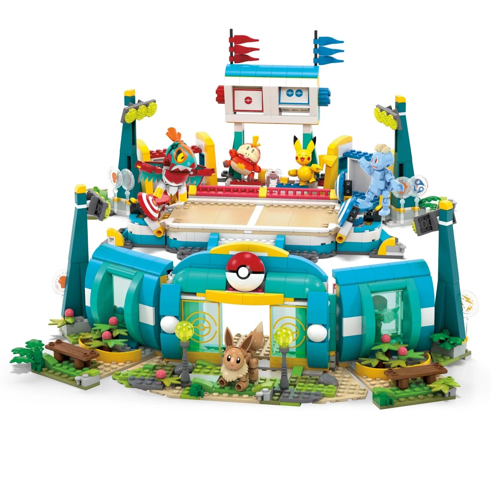 MEGA Construx Pokémon Training Stadium Building Toy Kit