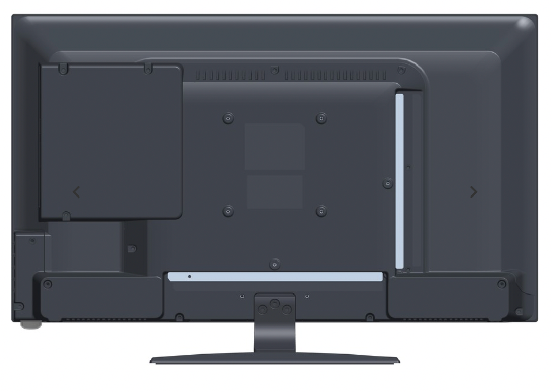 Telefunken 24'' HD TV with WebOS Hub + Built-in DVD Player + 12V Adaptor