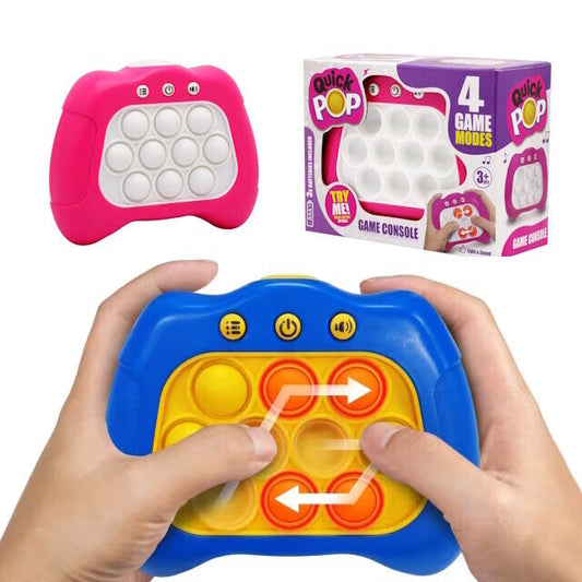 Speed Push Puzzle Game Machine Push Fidget Toy Stress Relief Quick Pop Response