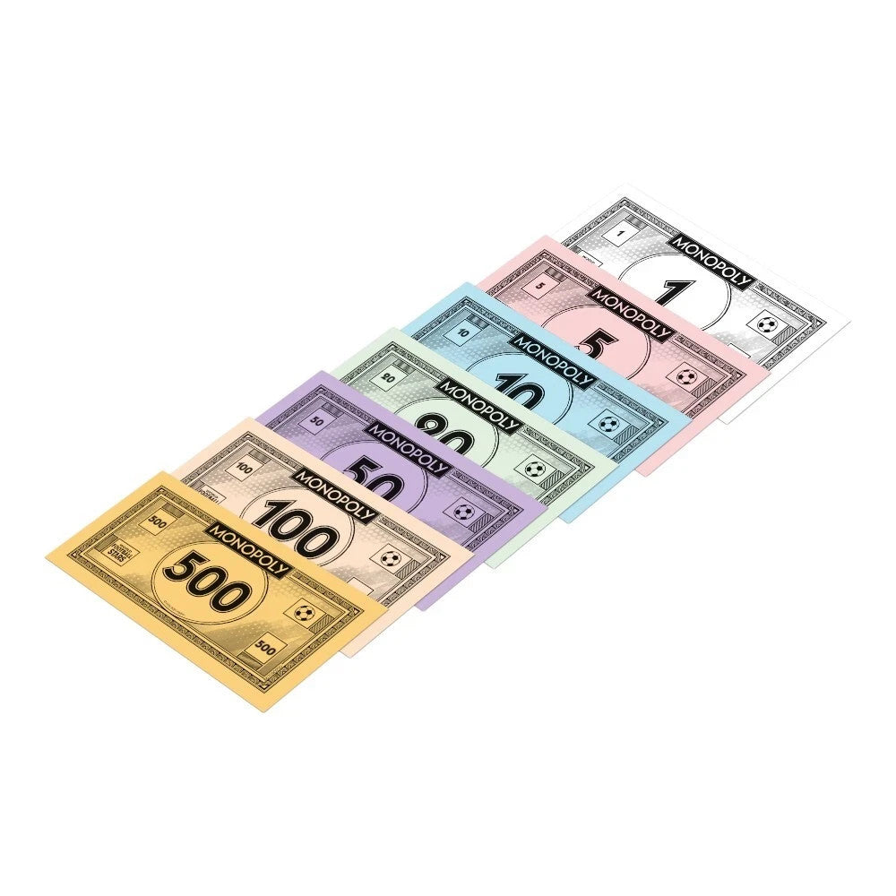 Monopoly World Football Stars Edition Board Game Soccer Lionel Messi Salah