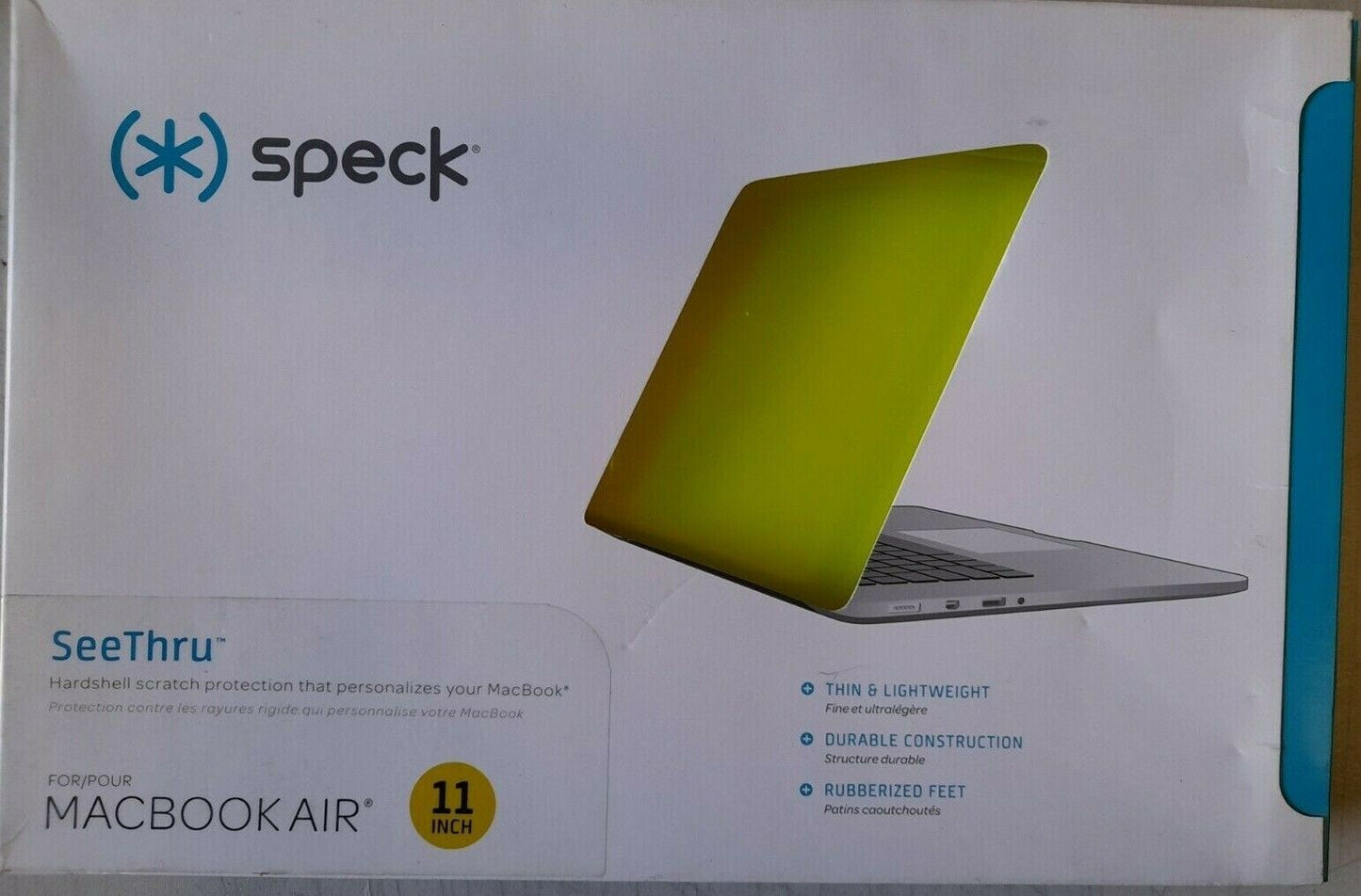 Speck SeeThru Hard Shell Case for MacBook Pro 13" with Retina, Macbook Air 11"