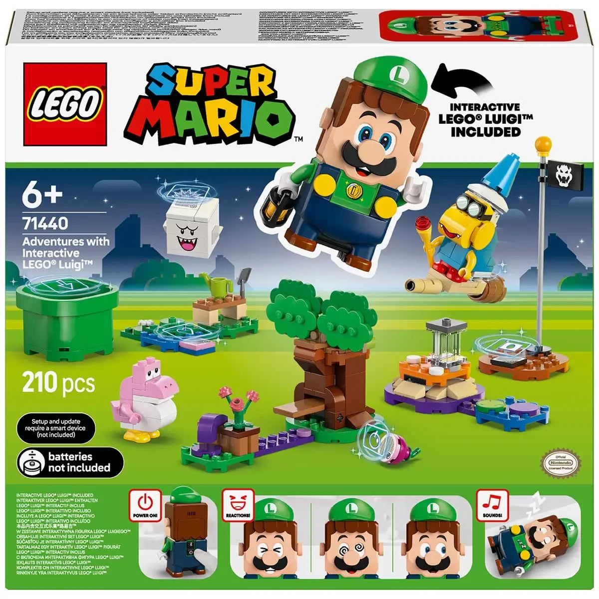 LEGO 71440 - Super Mario Adventures With Interactive LEGO Luigi