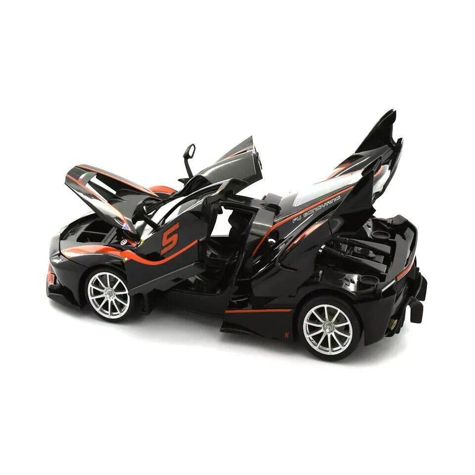 Black Ferrari FXX K Kids Diecast Model Toy Vehicle Car Gift Maisto 1:18 25cm