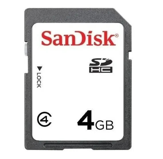 Sandisk 4GB SDHC 4 GB G SD HC Memory Card 4G in Sydney Genuine New