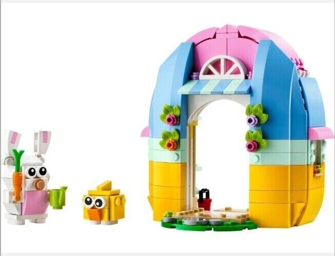 LEGO Spring Garden House (40682) + Easter Bunny (30668) Brand New Factory Sealed