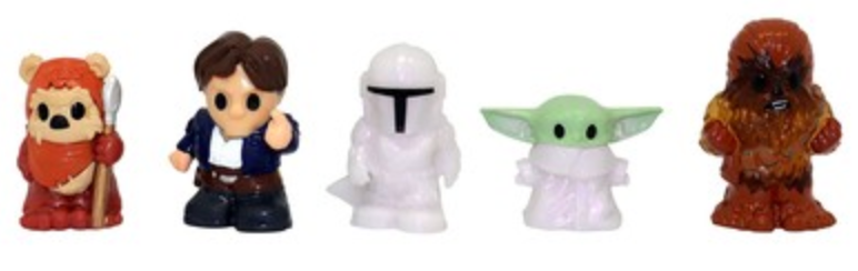 Ooshies 1-in-6 Crystal Quest Packs – Star Wars (Regular)