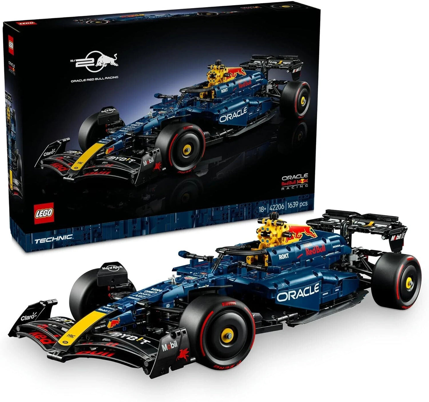NEW & SEALED LEGO Technic 42206 Oracle Red Bull Racing RB20 F1 Car 1639pcs 18+