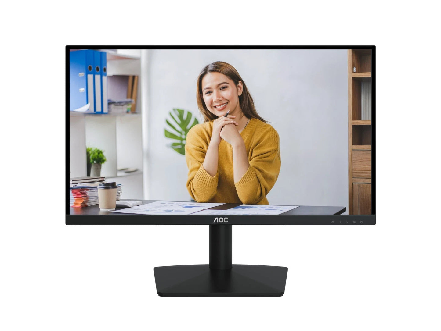 AOC 24B15H3 23.8in IPS FHD Monitor 1ms – 120Hz – 1920 × 1080 with HDMI VGA